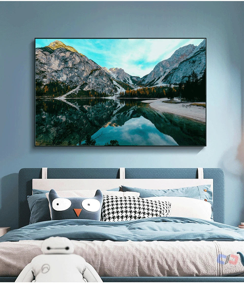 Set Diamond Painting – Peisaj Montan, Broderie 5D cu Diamante Pătrate